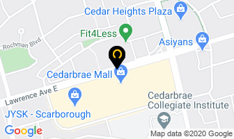 Extasy Design in Scarborough map