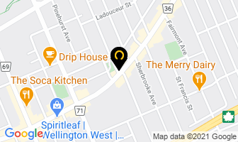 Extraordinary Baby Shoppe in Guelph map