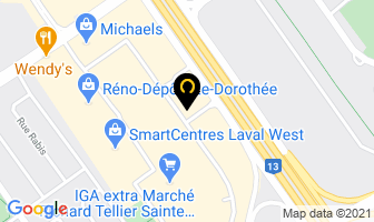 Extreme Pita in Beauharnois map