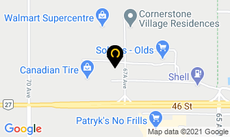 Extreme Pita in Olds map