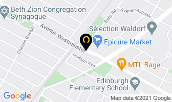 Eye-In Inc in Côte Saint-Luc map