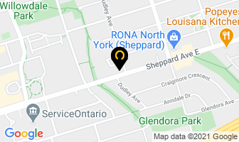 Eyes On Sheppard in Orillia map
