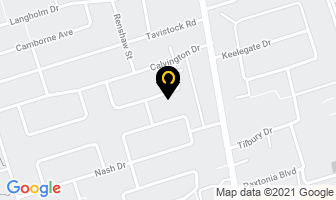 Eymen Cleaning Company in Toronto map