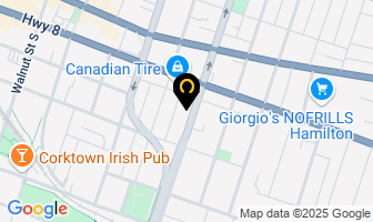 Ez Auto Glass Ltd. in Hamilton map