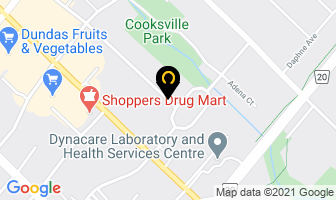 Ezzy Towing in Mississauga map