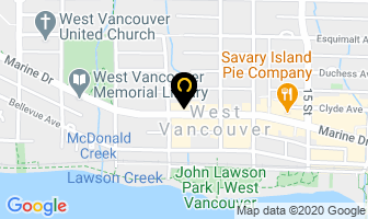 F I Currency Services Ltd in West Vancouver map
