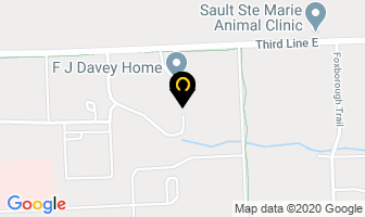 F J Davey Home in East Angus map