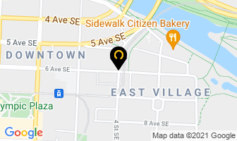 F S East Village Development Inc in Calgary map