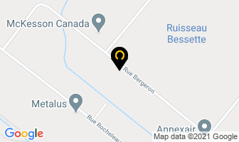 Fabco Inc in Drummondville map