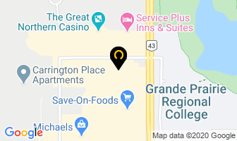 Fabricland in Grande Prairie map