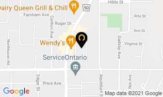 Fabricland in Chilliwack map