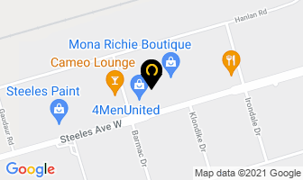 Fabrizia Dance Club in Vaughan map