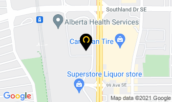 Faces Beauty Is Power in Calgary map