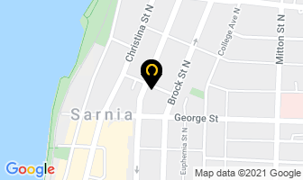 Factor Gas Liquids Inc in Sarnia map