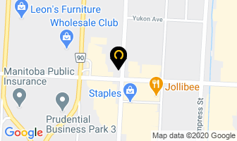 Factory Direct in Winnipeg map
