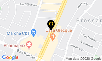 Factory Night Club in Brossard map
