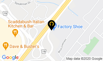 Factory Shoe in Mississauga map