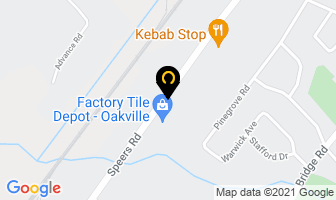 Factory Tile Depot in Oakville map