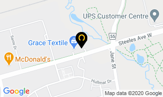 Fadi's Hair Salon in Vaughan map