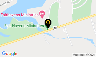 Fair Havens Bible Conference in Brockville map