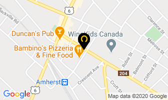 Fairbanks Law Office in Amherst map