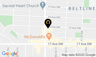 Fairfield Commercial Real Estate in Calgary map