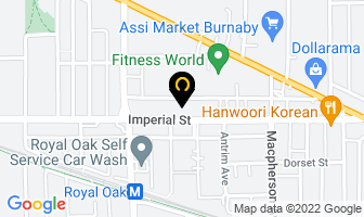 Fairmont Dental Lab in Burnaby map