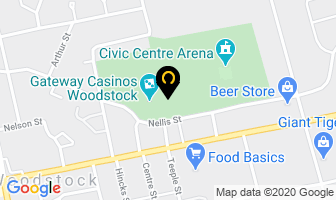 Fairview Centre in Woodstock map