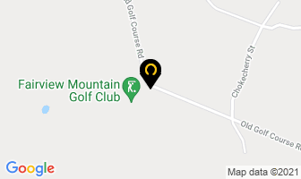 Fairview Mountain Golf Club in Oliver map
