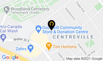 Fairway Apartments in Kitchener map