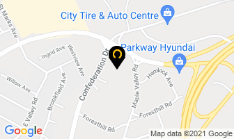 Fairway Honda in Arnprior map