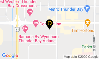 Fairway Physiotherapy Clinic in Thunder Bay map