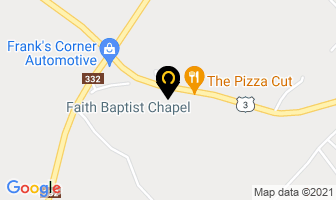 Faith Baptist Chapel in Sharon map