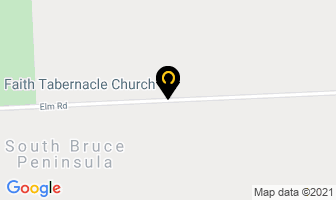 Faith Tabernacle Church in Wiarton map
