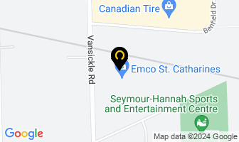 Falcon Crane Ltd in St Jacobs map