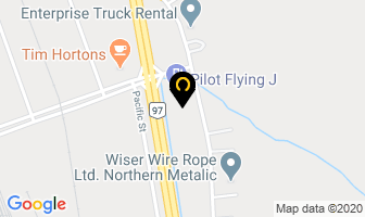 Falcon Equipment Ltd in Prince George map