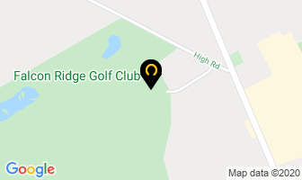 Falcon Ridge Golf Club in Guelph map