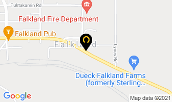 Falkland Monumental Stones Ltd in Agassiz map