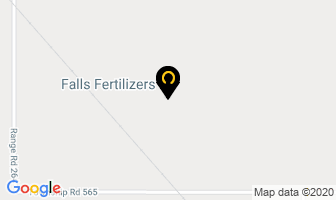 Falls Fertilizers in Sturgeon County map
