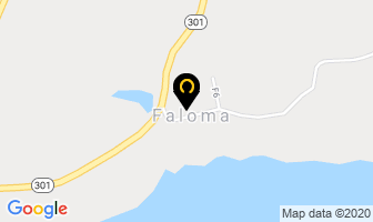 Faloma Beach Marina in Falcon Beach map