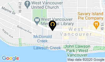 Fama Holdings Ltd in West Vancouver map