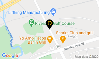 Famee Furlane Toronto in Woodbridge map