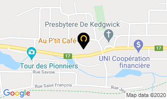 Familiprix Marcel Post Et Mark Hines in Kedgwick map