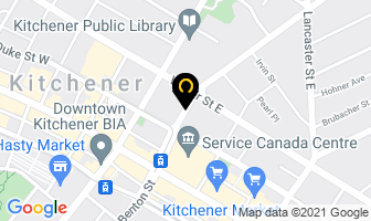 Family & Childrens Svcs in Kitchener map