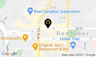 Family Bargins in Red Deer map