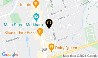 Family Day Care Services in Markham map