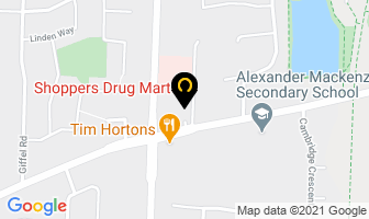 Family Dental Centre in Sarnia map