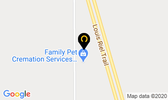 Family Pet Cremation Services in Saskatoon map