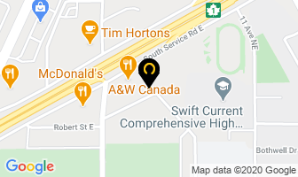 Family Pizza in Swift Current map