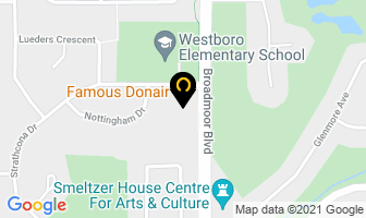 Famous Donair in Sherwood Park map